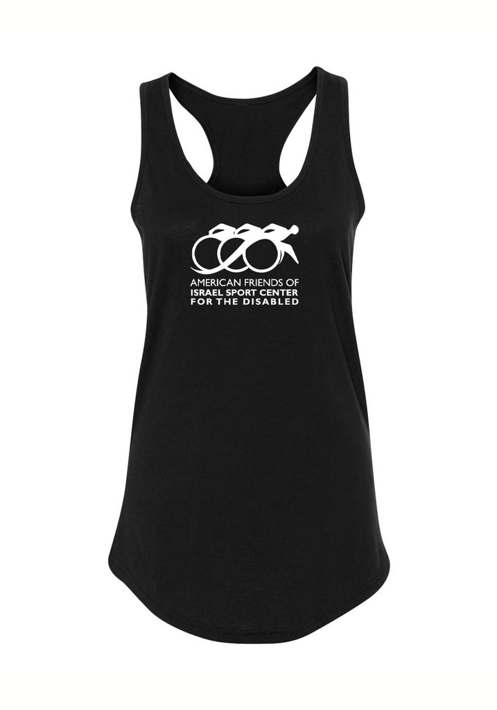 American Friends Of Israel Sport Center For The Disabled women's tank top (black) - front