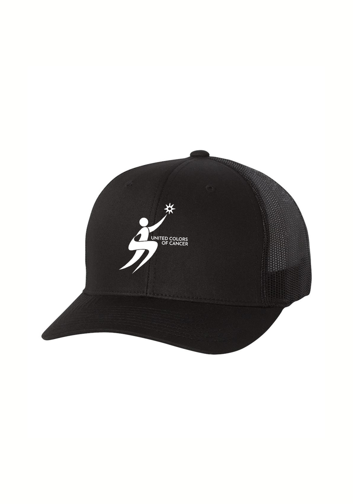United Colors Of Cancer unisex trucker baseball cap (black) - front