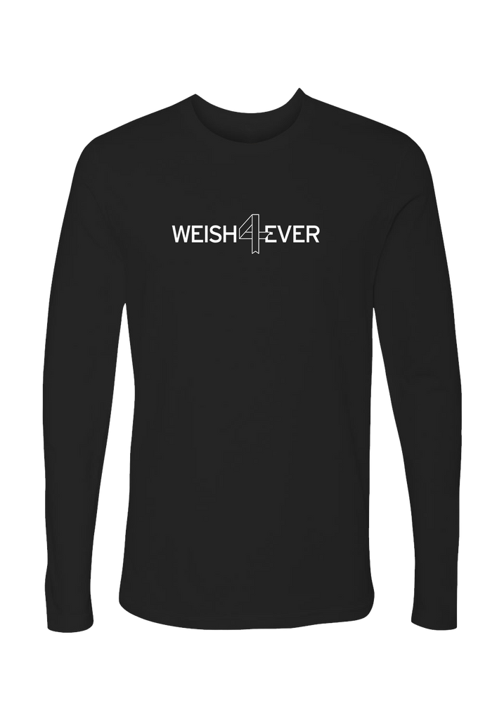 Weish4Ever unisex long-sleeve t-shirt (black) - front