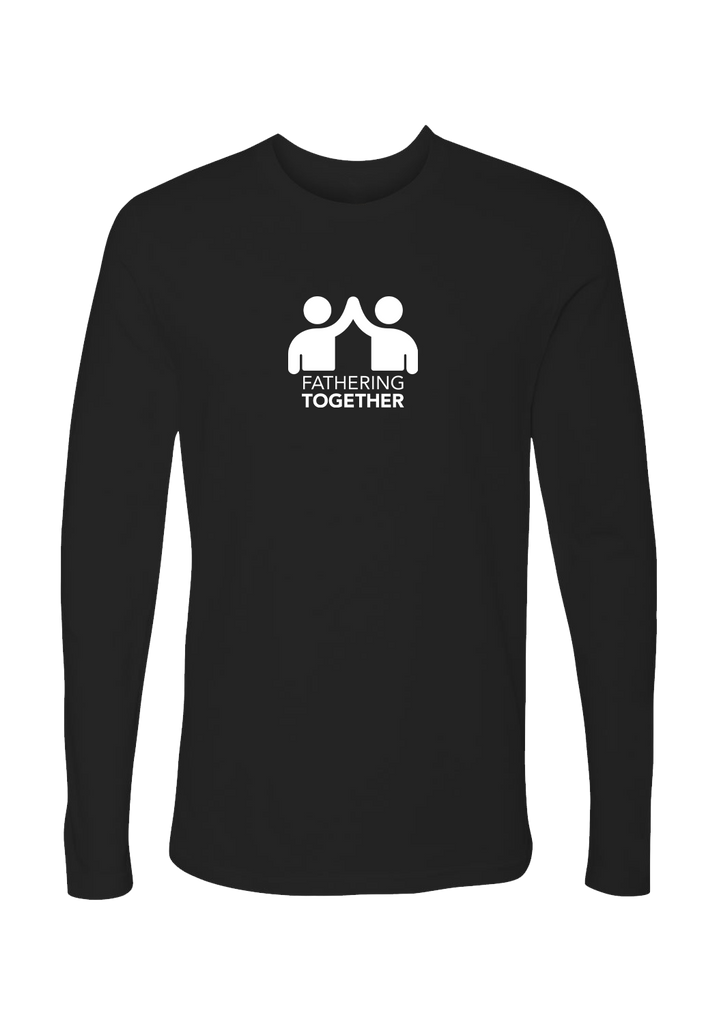 Fathering Together unisex long-sleeve t-shirt (black) - front