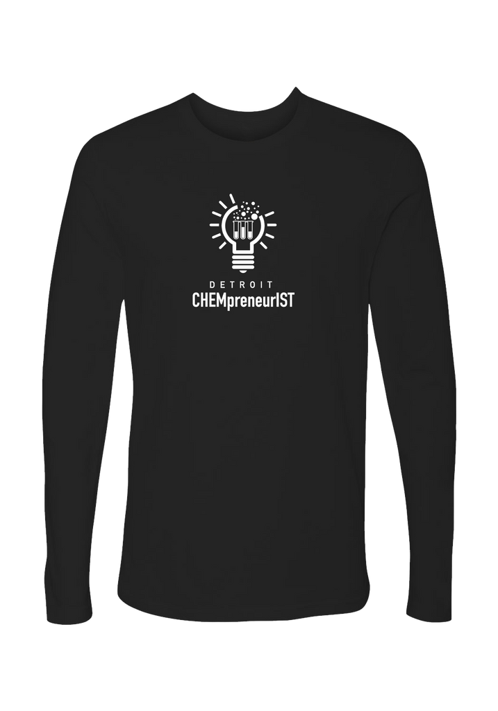 Detroit CHEMpreneurIST unisex long-sleeve t-shirt (black) - front