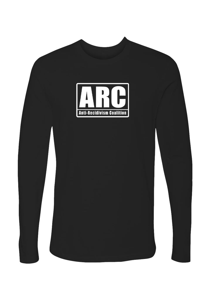 Anti-Recidivism Coalition unisex long-sleeve t-shirt (black) - front