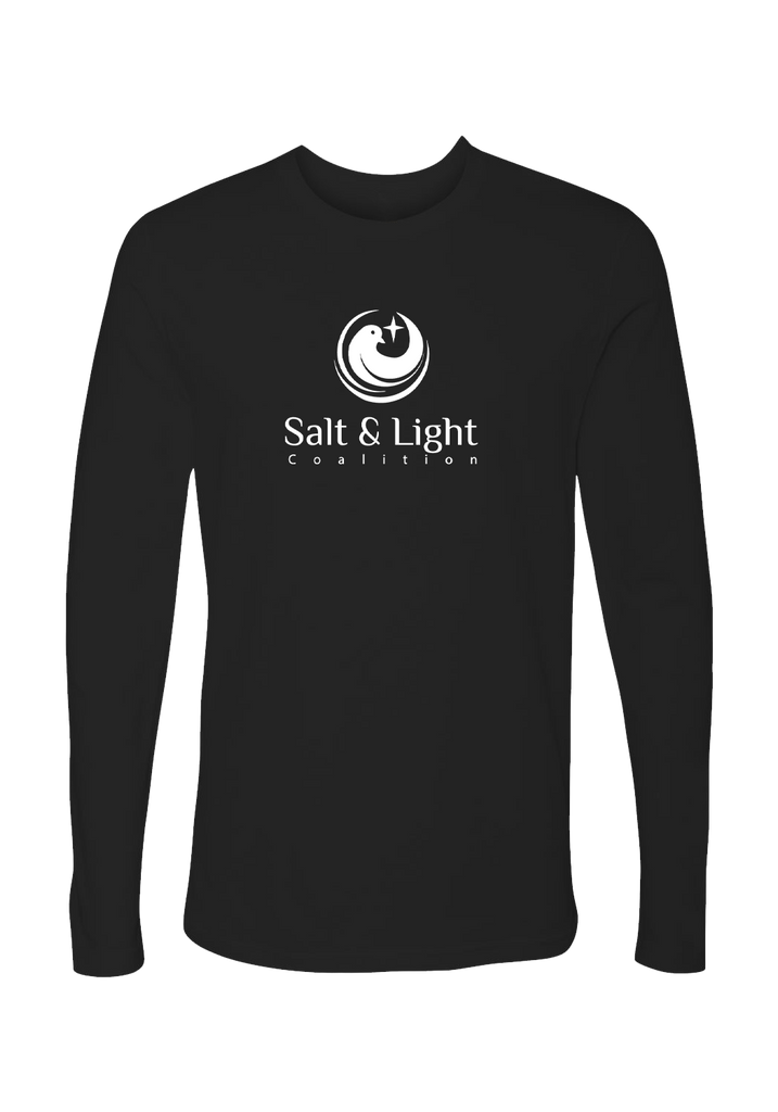 Salt & Light Coalition unisex long-sleeve t-shirt (black) - front