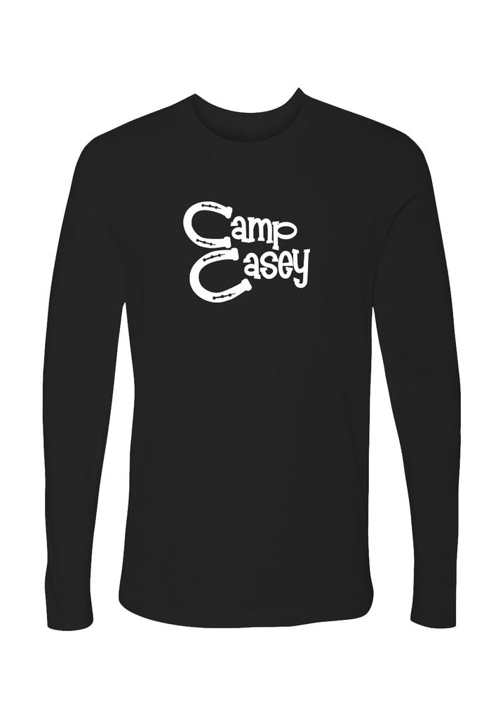 Camp Casey unisex long-sleeve t-shirt (black) - front