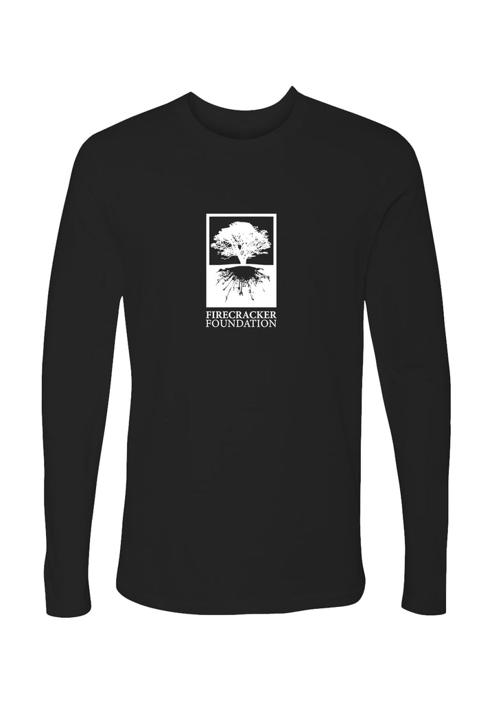 The Firecracker Foundation unisex long-sleeve t-shirt (black) - front