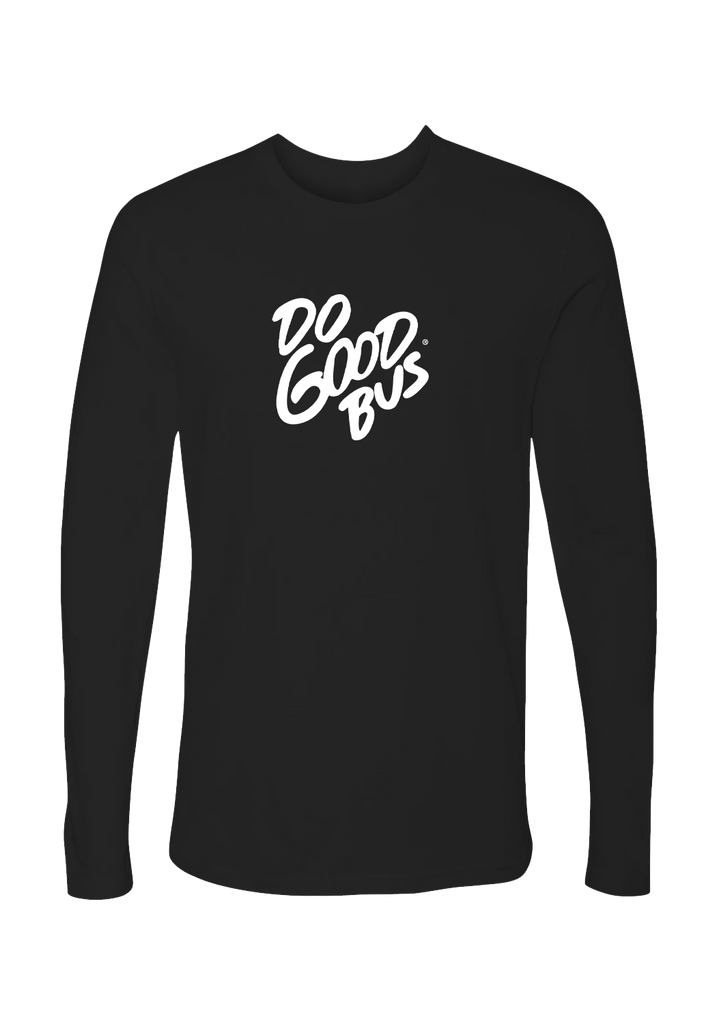 Do Good Bus unisex long-sleeve t-shirt (black) - front