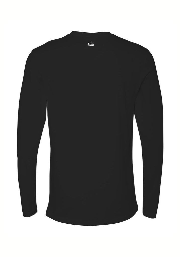 The Blue Hat Foundation unisex long-sleeve t-shirt (black) - back