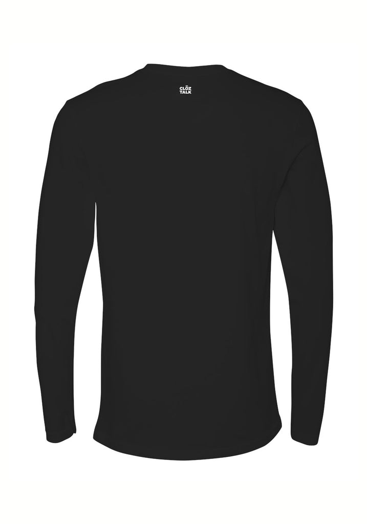 Give A Note Foundation unisex long-sleeve t-shirt (black) - back