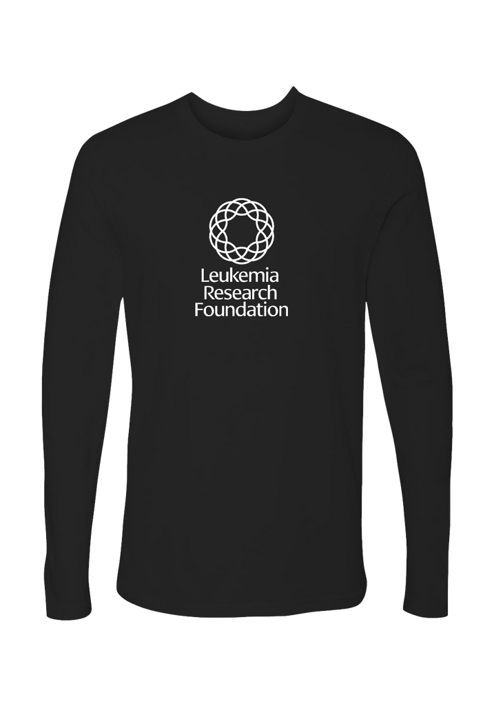Leukemia Research Foundation unisex long-sleeve t-shirt (black) - front