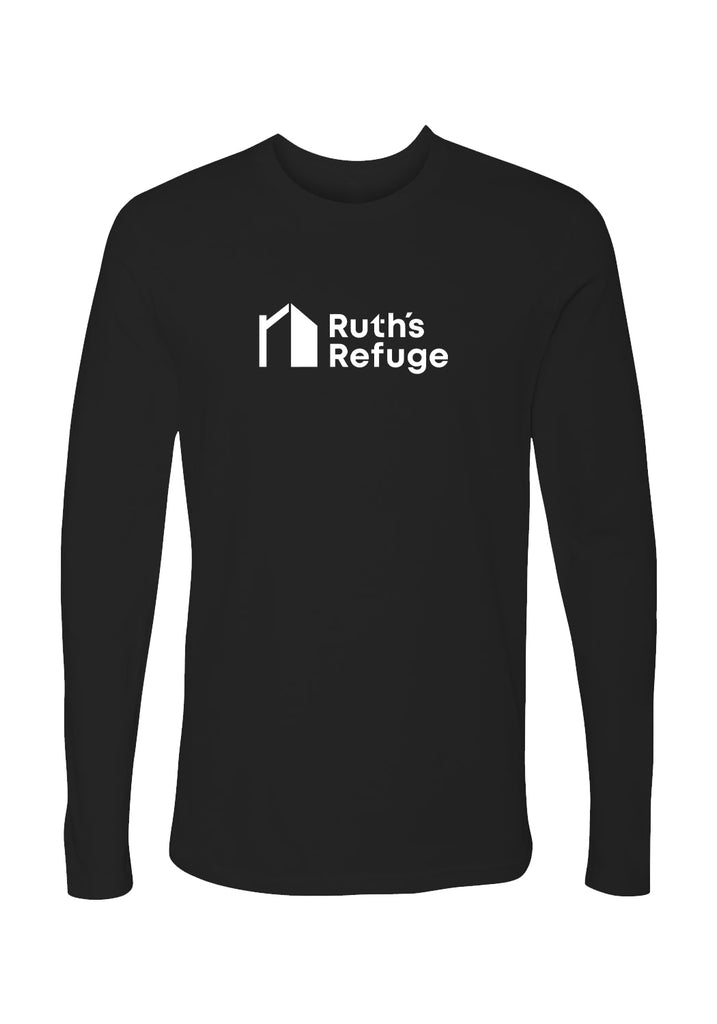 Ruth's Refuge unisex long-sleeve t-shirt (black) - front
