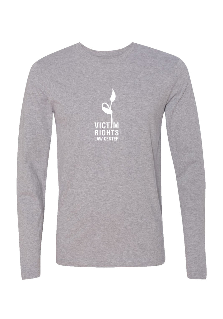 Victim Rights Law Center unisex long-sleeve t-shirt (gray) - front