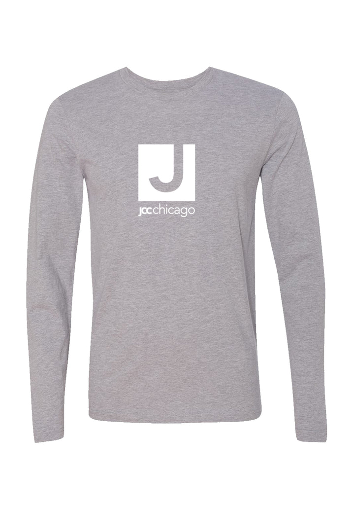 JCC Chicago unisex long-sleeve t-shirt (gray) - front