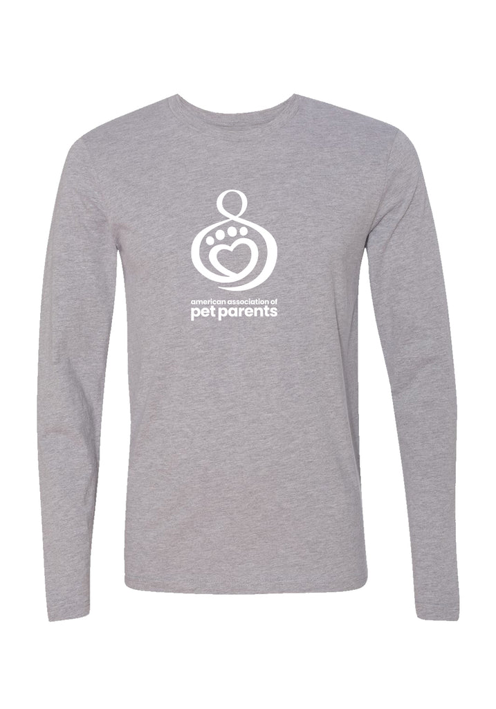 American Association Of Pet Parents unisex long-sleeve t-shirt (gray) - front