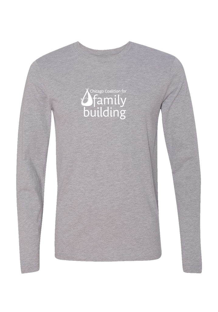Chicago Coalition For Family Building unisex long-sleeve t-shirt (gray) - front