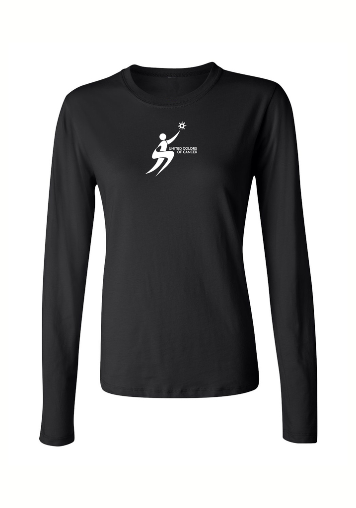 United Colors Of Cancer women's long-sleeve t-shirt (black) - front