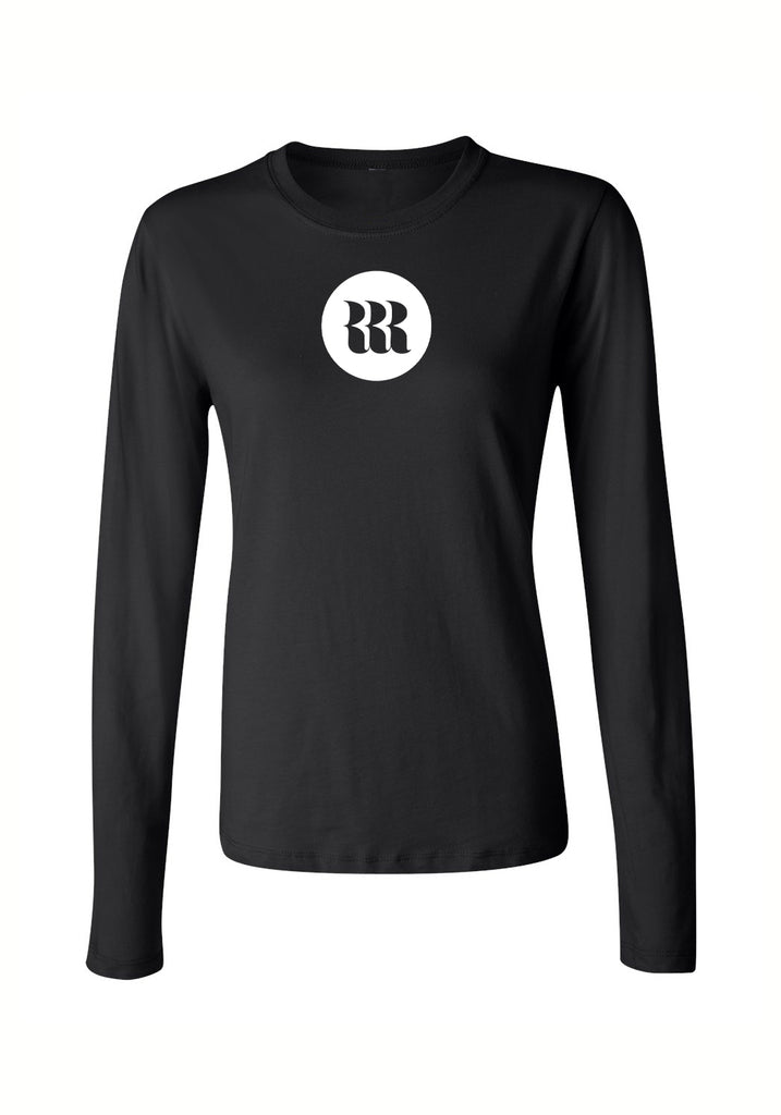 Repurpose Wardrobe women's long-sleeve t-shirt (black) - front