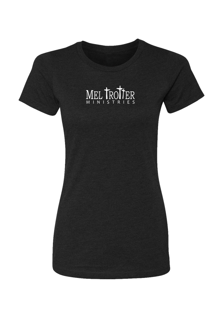 Mel Trotter Ministries women's t-shirt (black) - front