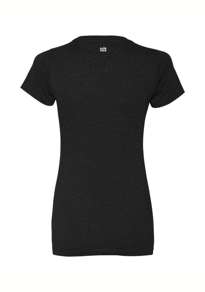 The Bottomless Toy Chest women's t-shirt (black) - back