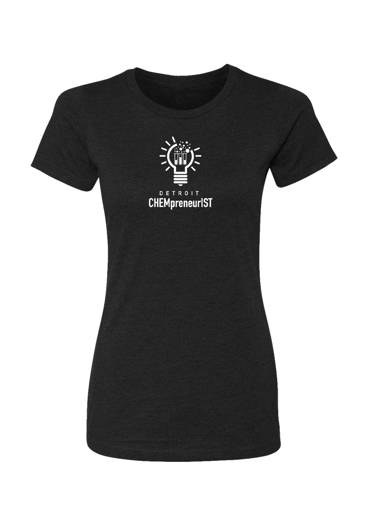 Detroit CHEMpreneurIST women's t-shirt (black) - front