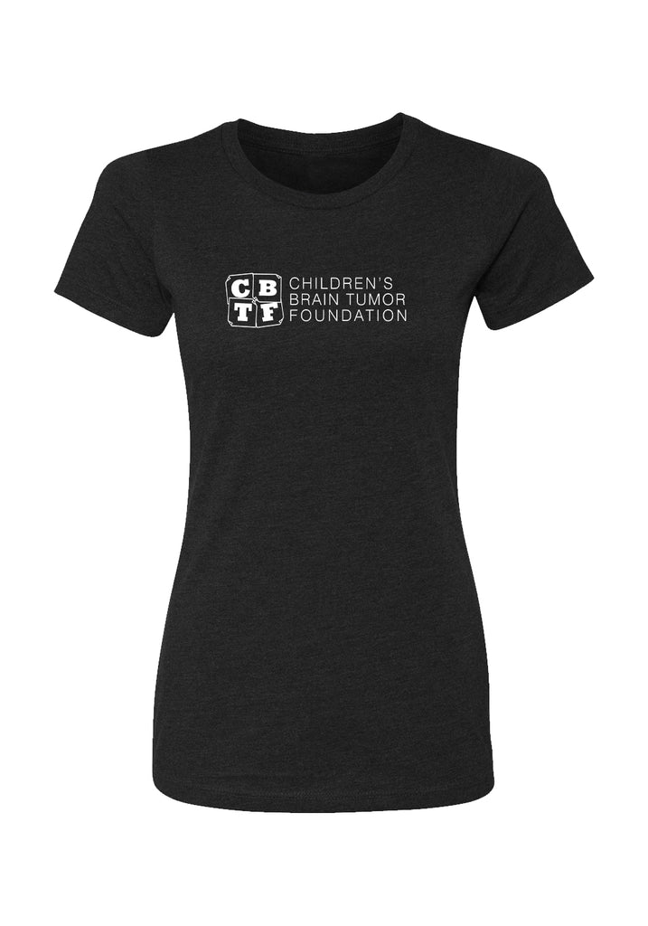 Children's Brain Tumor Foundation women's t-shirt (black) - front