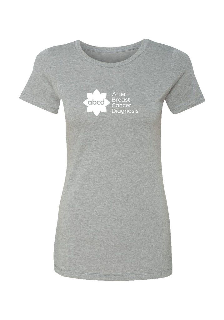 ABCD women's t-shirt (gray) - front