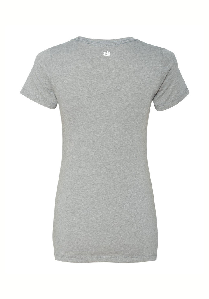 Holistic Birth Collective women's t-shirt (gray) - back
