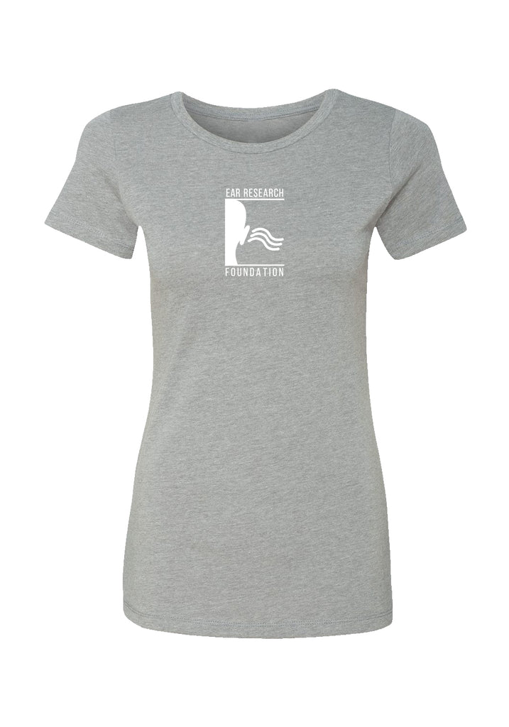 Ear Research Foundation women's t-shirt (gray) - front
