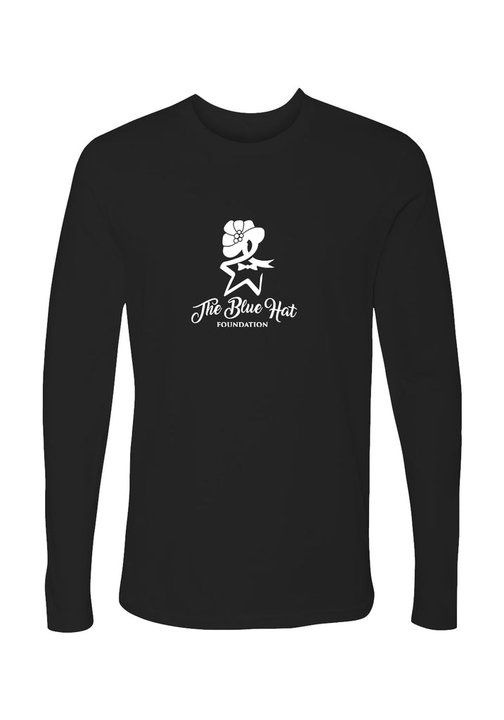 The Blue Hat Foundation unisex long-sleeve t-shirt (black) - front