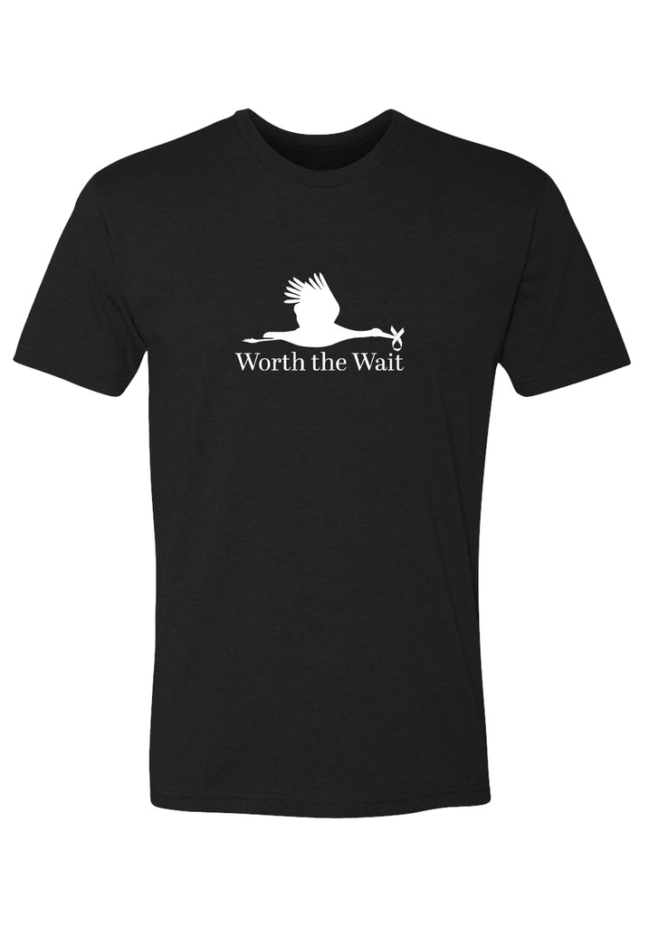 Worth The Wait men's t-shirt (black) - front