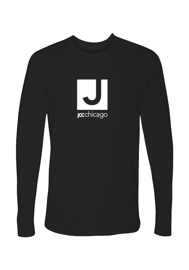 JCC Chicago unisex long-sleeve t-shirt (black) - front